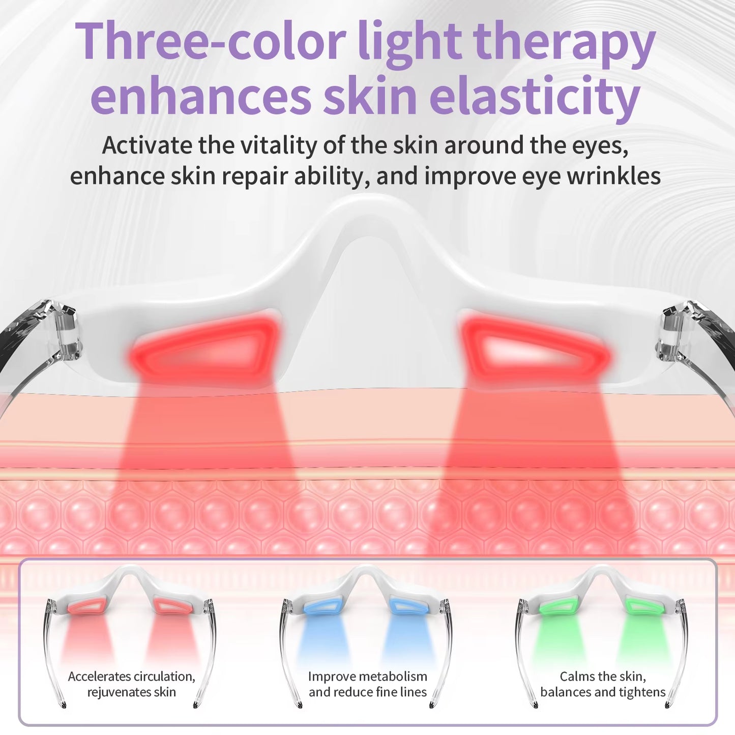 Handheld 3D Eye Device Wireless Eye Care Massager