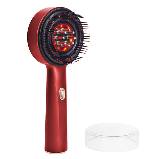 Portable Cordless Electric Scalp Massaging Brush Shiatsu Hair Scalp Massager with IPX7 Waterproof Hair Oil Applicator for Scalp