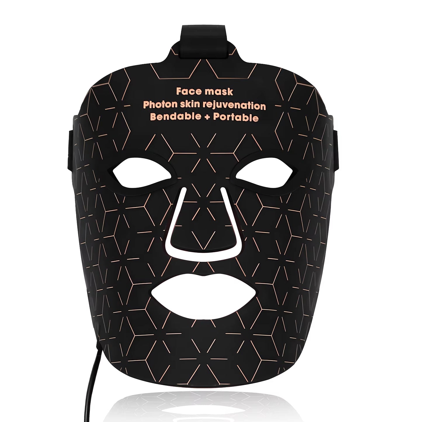 Led Mask 460Nm 590Nm 630Nm 850Nmred Light Therapy Four Chips Red Light Face Mask