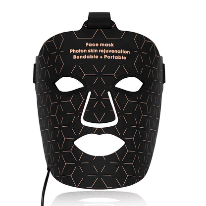 Led Mask 460Nm 590Nm 630Nm 850Nmred Light Therapy Four Chips Red Light Face Mask