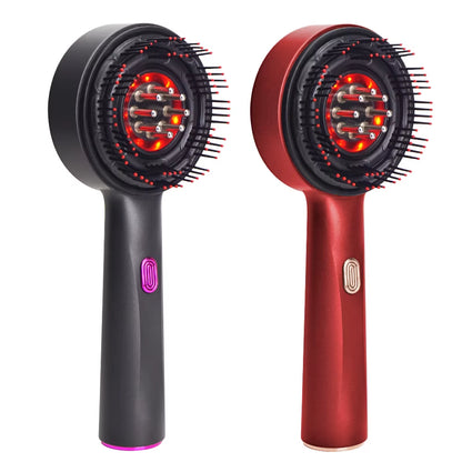 Portable Cordless Electric Scalp Massaging Brush Shiatsu Hair Scalp Massager with IPX7 Waterproof Hair Oil Applicator for Scalp